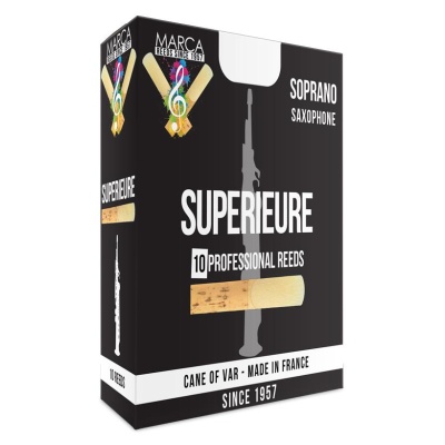 Anches de Saxophone Soprano MARCA SUPERIEURE Boîte de 10 marca-superieur-sax-soprano-anche-reed-1585756618